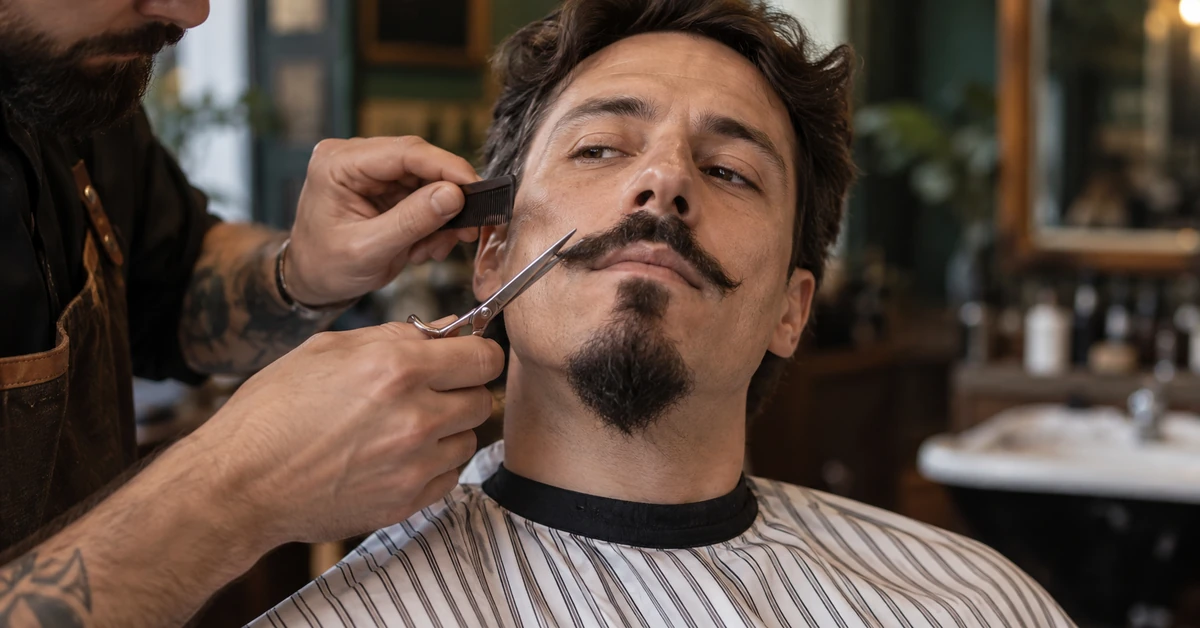 Comment tailler une barbe van dyke