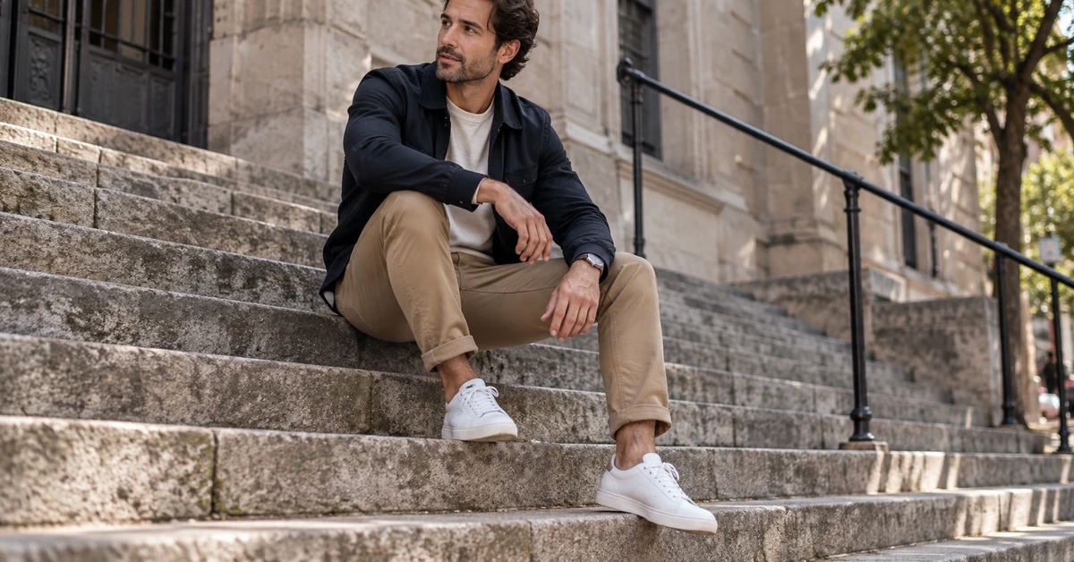 Comment porter un chino homme ?