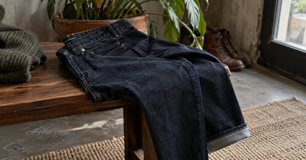 Comment porter un jean brut
