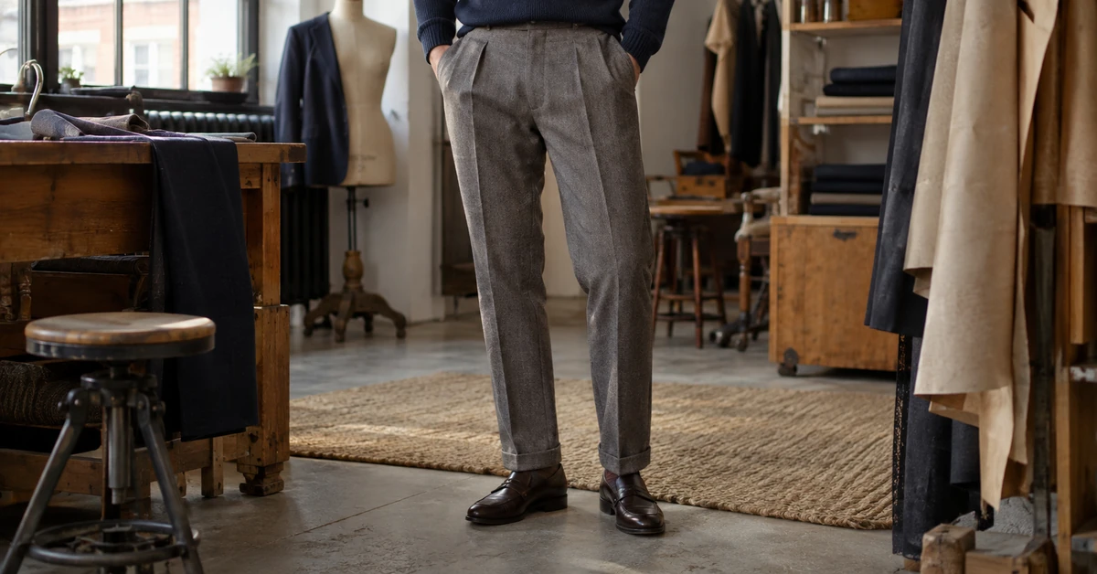 Comment porter un pantalon à pince pour homme