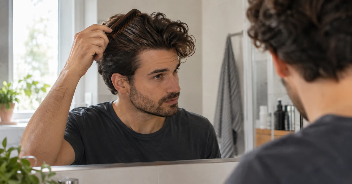 Conseils pour les hommes aux cheveux épais