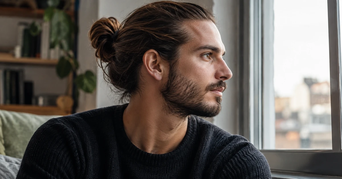 Man bun, comment porter le chignon pour homme