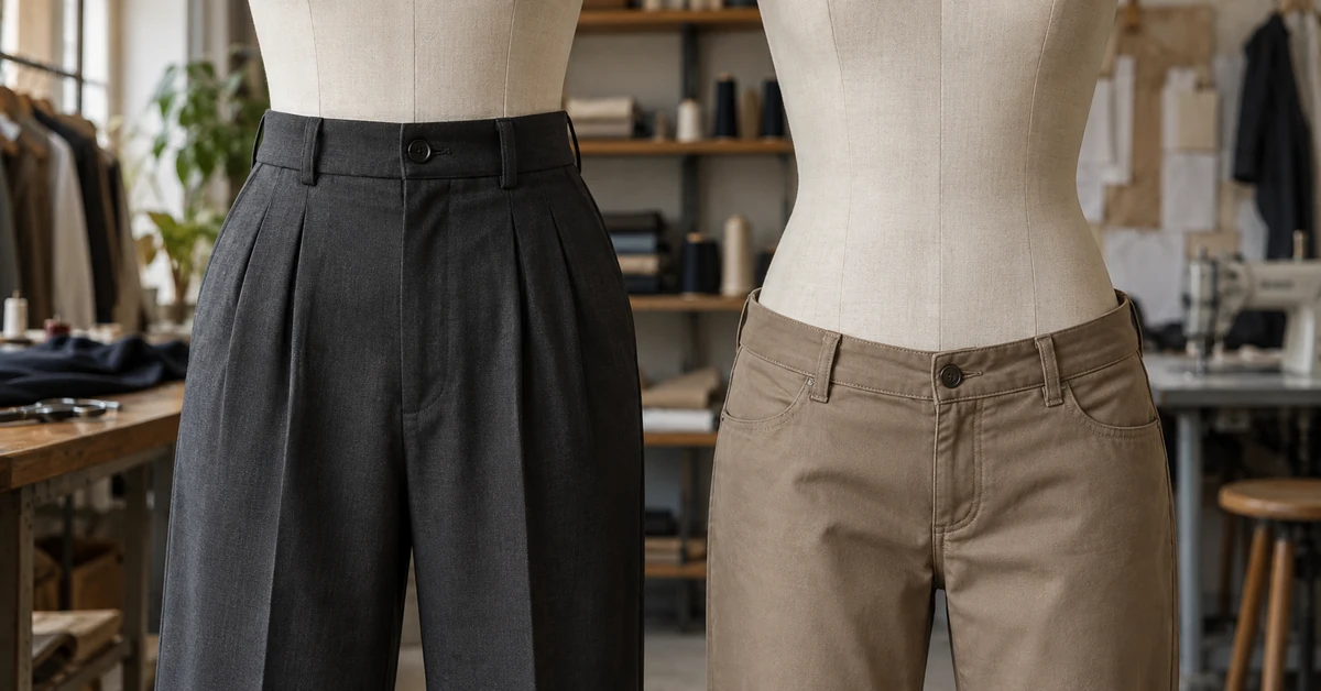 Pantalon taille haute ou taille basse, que choisir ?