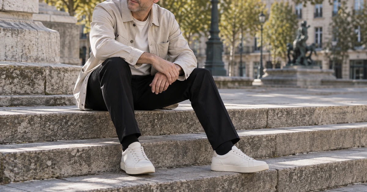 Quoi mettre avec un pantalon noir pour homme