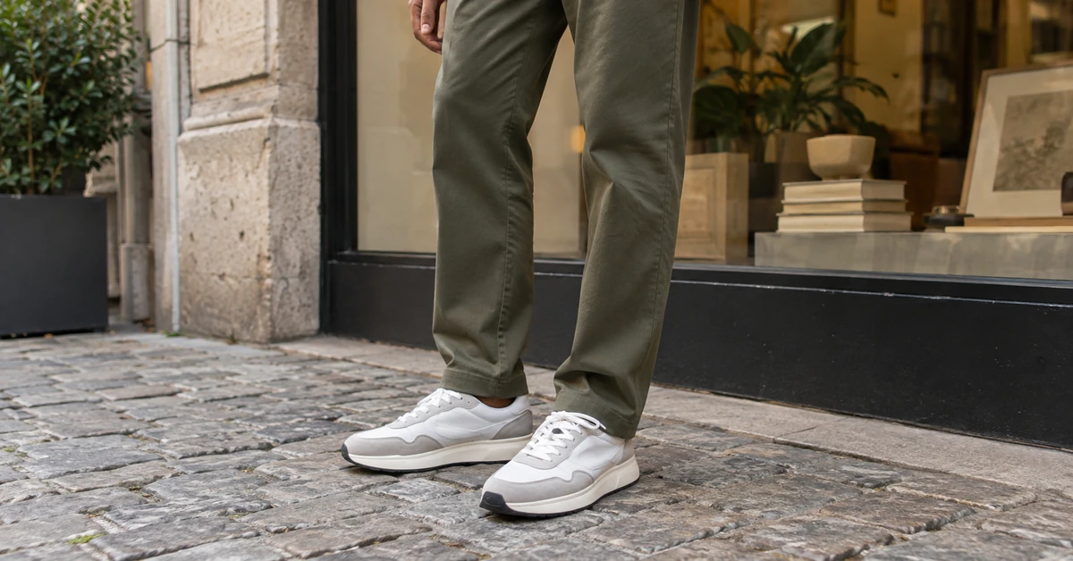 Quel pantalon porter avec des sneakers pour homme ?