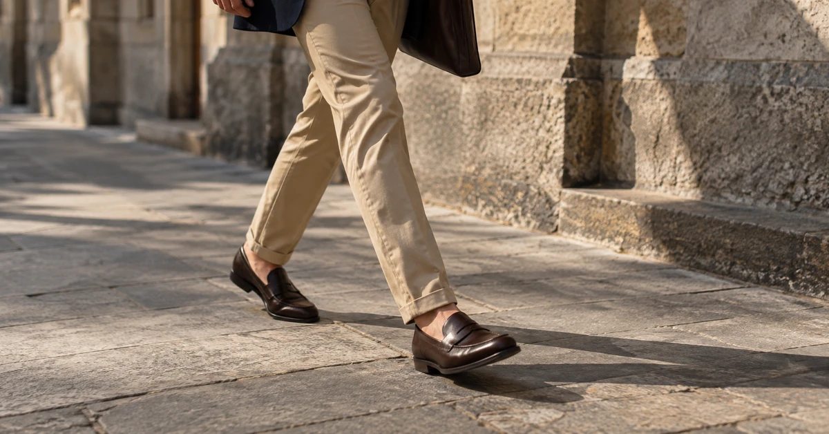 Quelles chaussures avec un chino