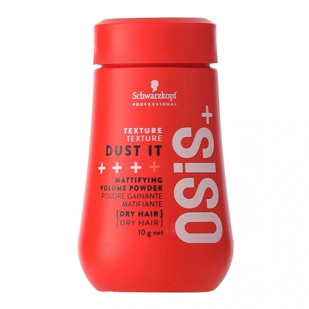 Flacon rouge OSiS Dust It de Schwarzkopf Professional, format 10 g.