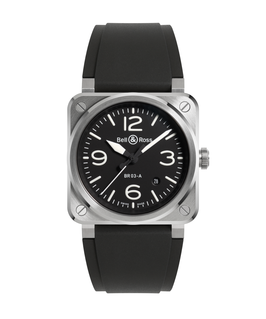 Bell & Ross BR-03 BR03A-BL-ST/SRB